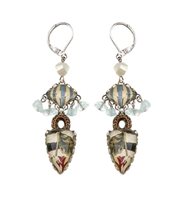 Earrings Ayala Bar Woman Neptune's Garden in Metal Alloy Cristallo R2409